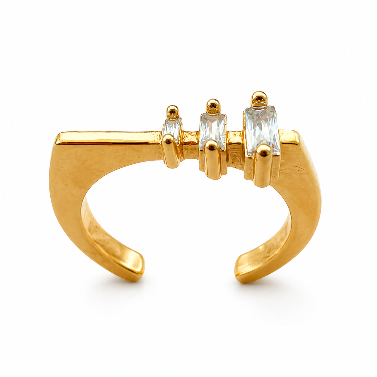 Ascending Light Baguette Ring