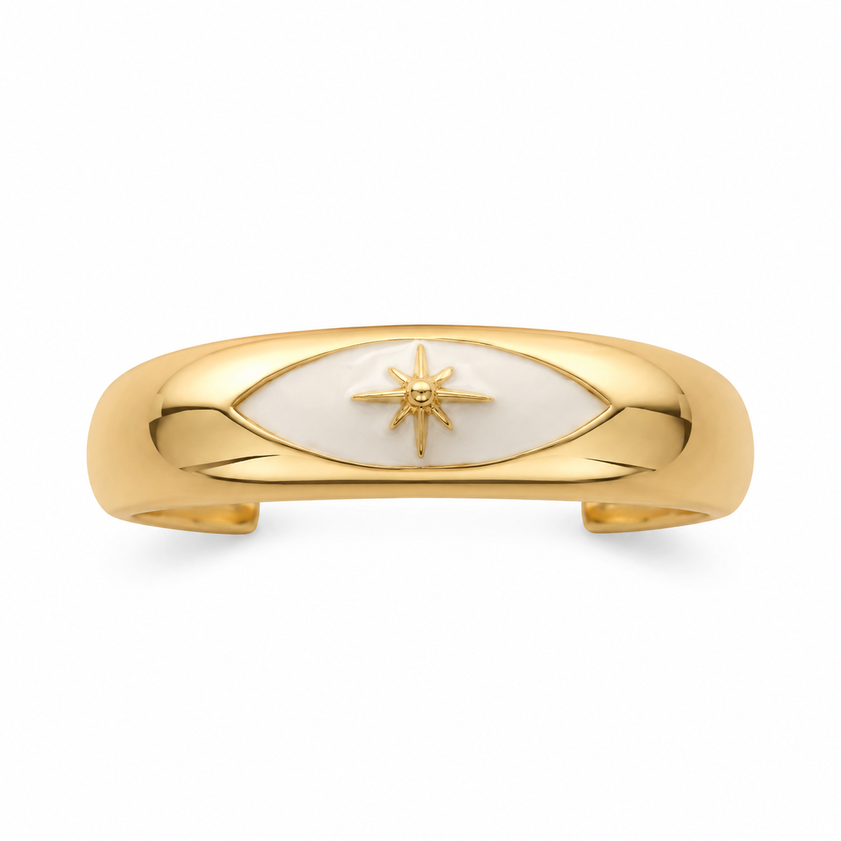 Celestial Star Enamel Adjustable Ring