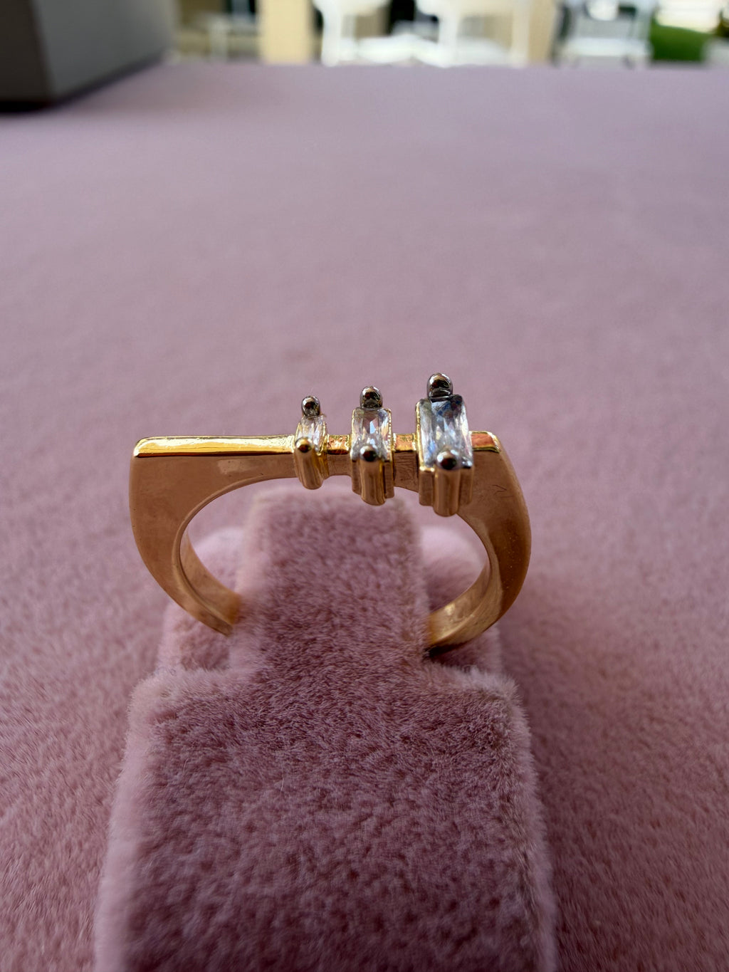 Ascending Light Baguette Ring
