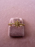 Golden Nova Star Ring