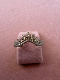 Royal Crown Zircon Adjustable Ring