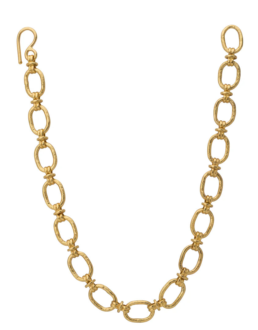 Gold Plated Chain Necklace